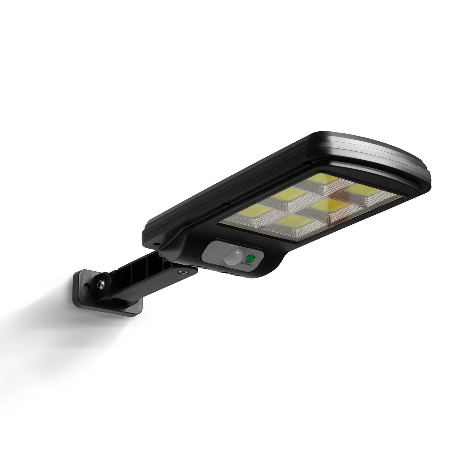 Solárny reflektor s pohybovým senzorom - nástenný - 6 LED – Obrázok 2