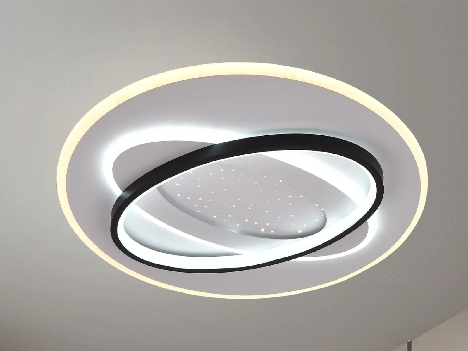 LED stropná lampa + diaľkový ovládač 90W - J1359/W – Obrázok 9