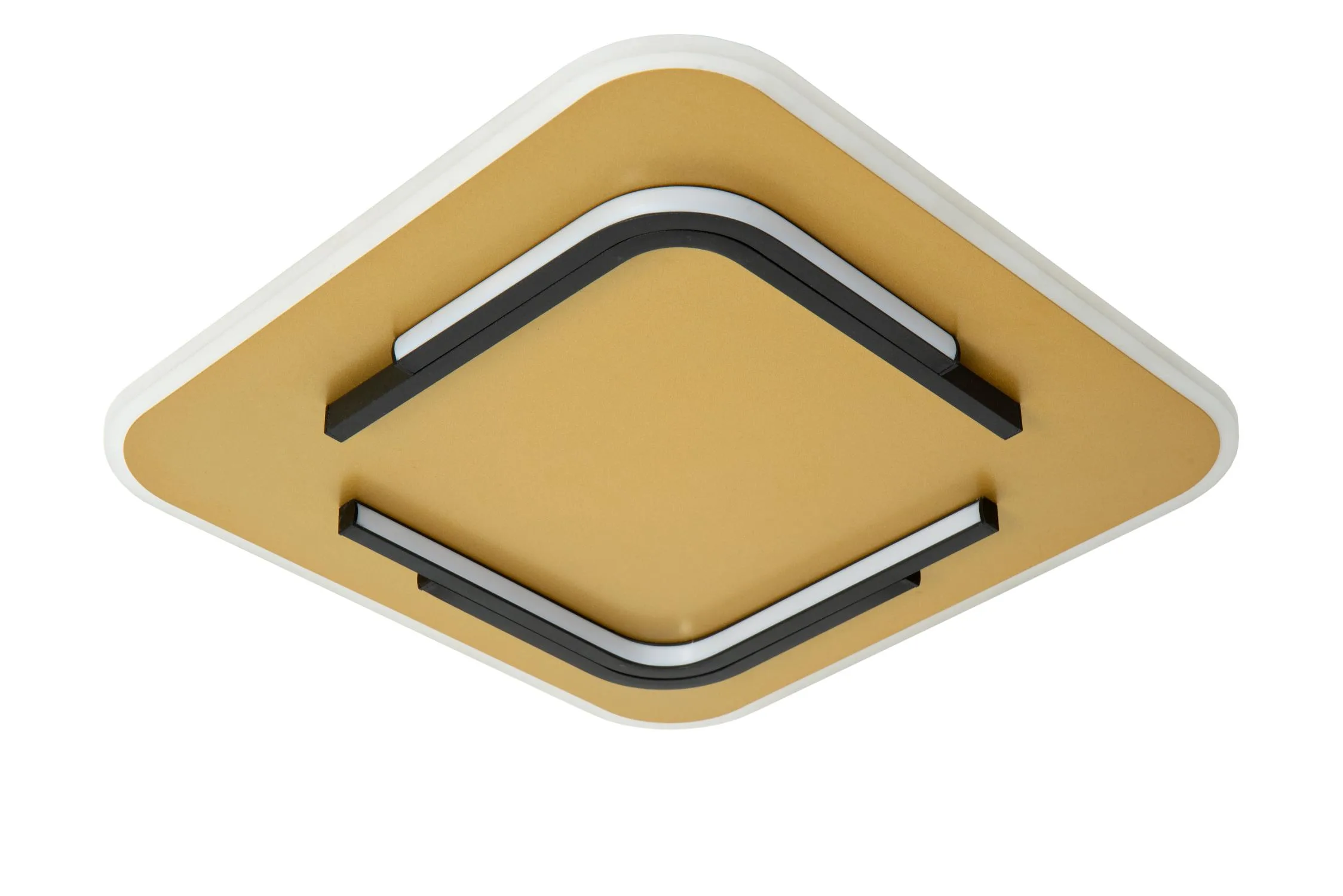 ANDREAS – Stropné svietidlo na zapustenie – LED – 1x30 W, 2700 K – matná zlatá / mosadz – Obrázok 2