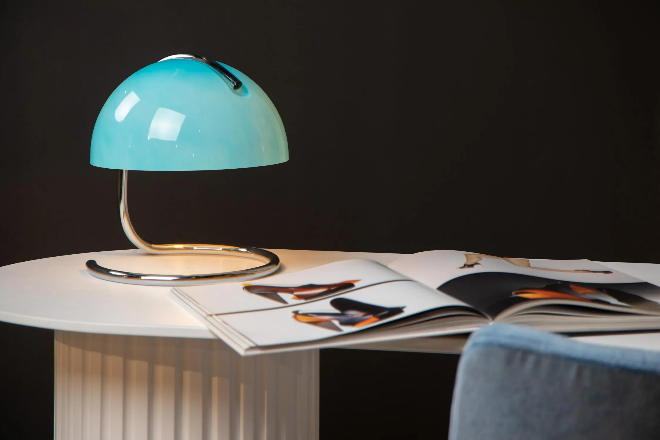 CATO - Stolná lampa - Ø 23,5 cm - 1xE27 – Obrázok 8