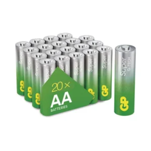 Alkalická batéria GP Super LR6 (AA), 20 ks