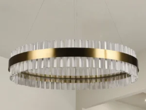 LED krištáľové svietidlo + diaľkový ovládač 55W - J6302/C