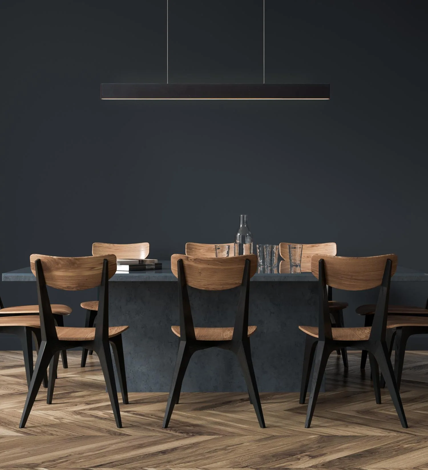 RAYA LED – Zavesené svietidlo – LED s reguláciou jasu – 1x36 W, 2700 K – Obrázok 5