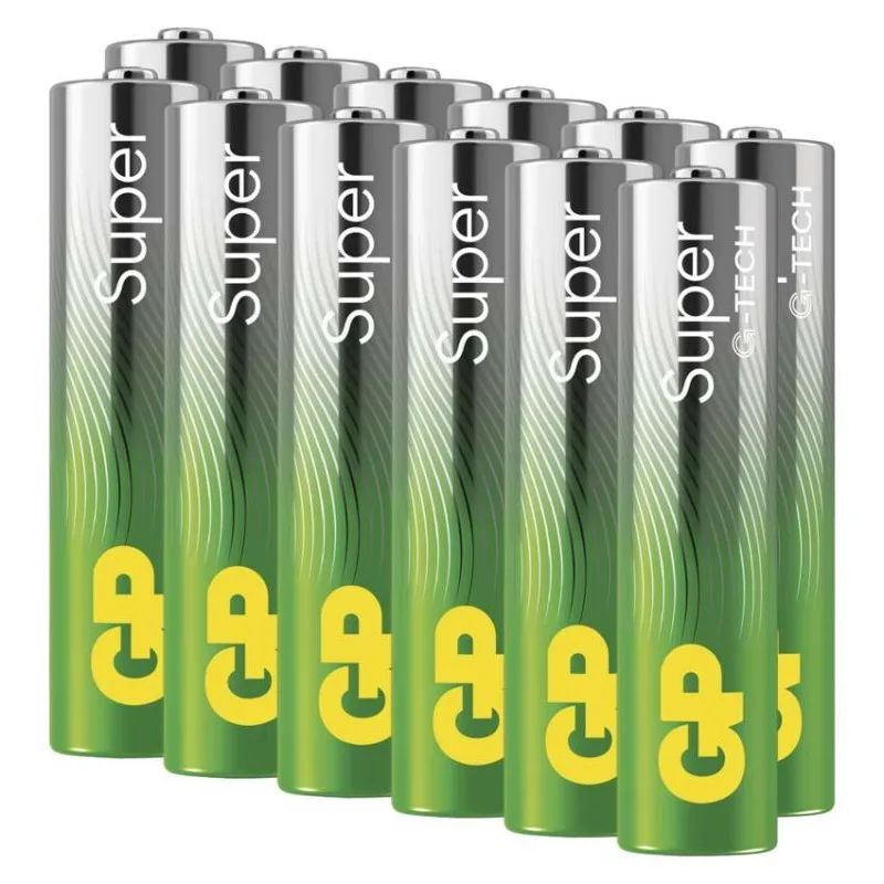 Alkalická batéria GP Super LR03 (AAA), 288 ks, display box – Obrázok 3