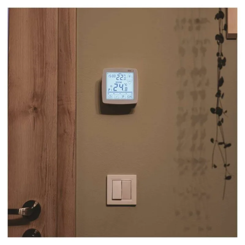 Izbový programovateľný drôtový OpenTherm termostat P56A02 – Obrázok 11