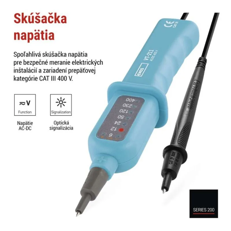 Skúšačka napätia VT-211 – Obrázok 3