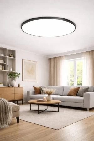 LED svietidlo 60W 185-250V čierne 3000/4000/6500K + ďiaľkové ovládanie