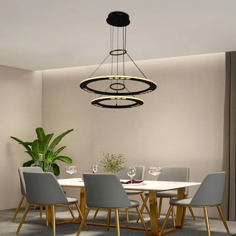LED závesná lampa na lanku + diaľkový ovládač 65W - J7301/B – Obrázok 13