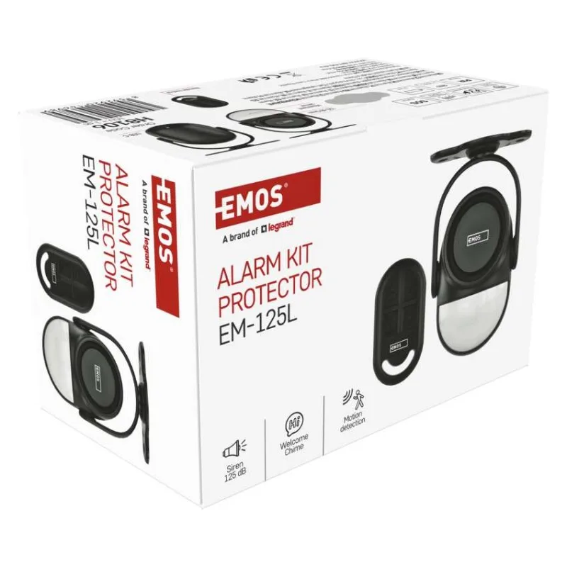 Alarm s pohybovým senzorom EM‑125L PROTECTOR – Obrázok 15