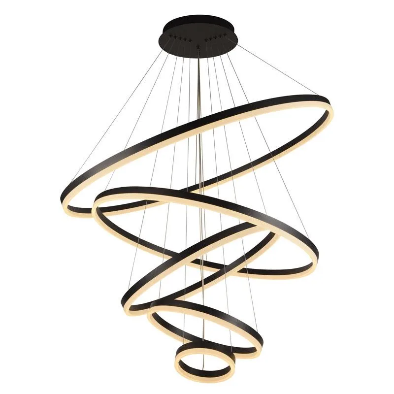 LED závesné svietidlo na lanku + diaľkový ovládač 210W - J4330/B – Obrázok 10