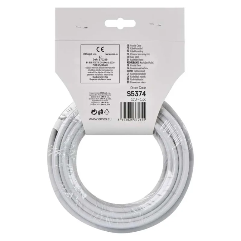 Koaxiálny kábel CB130, 10m – Obrázok 6