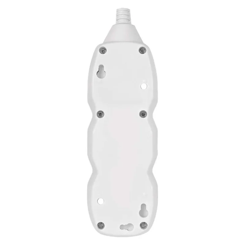 Predlžovací kábel 5 m / 3 zásuvky / biely / PVC / 1,5 mm2 – Obrázok 10