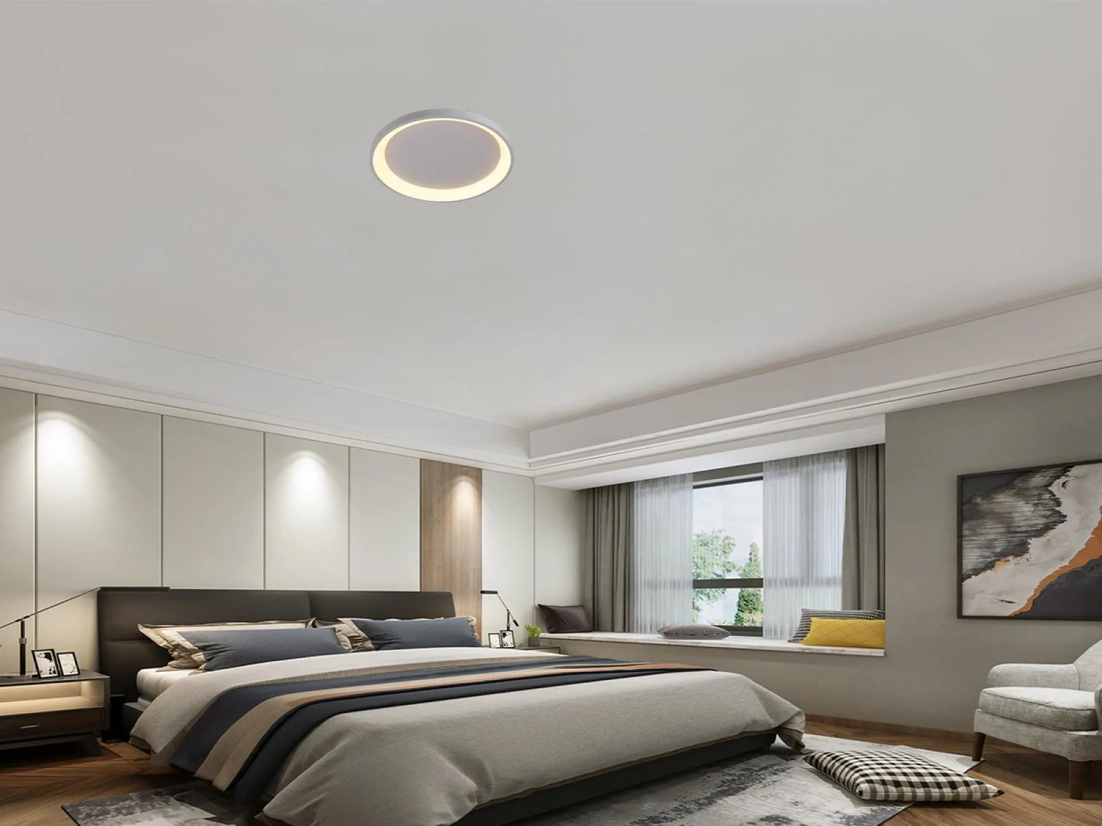LED stropnica s diaľkovým ovládačom 40W - J1356/W – Obrázok 4
