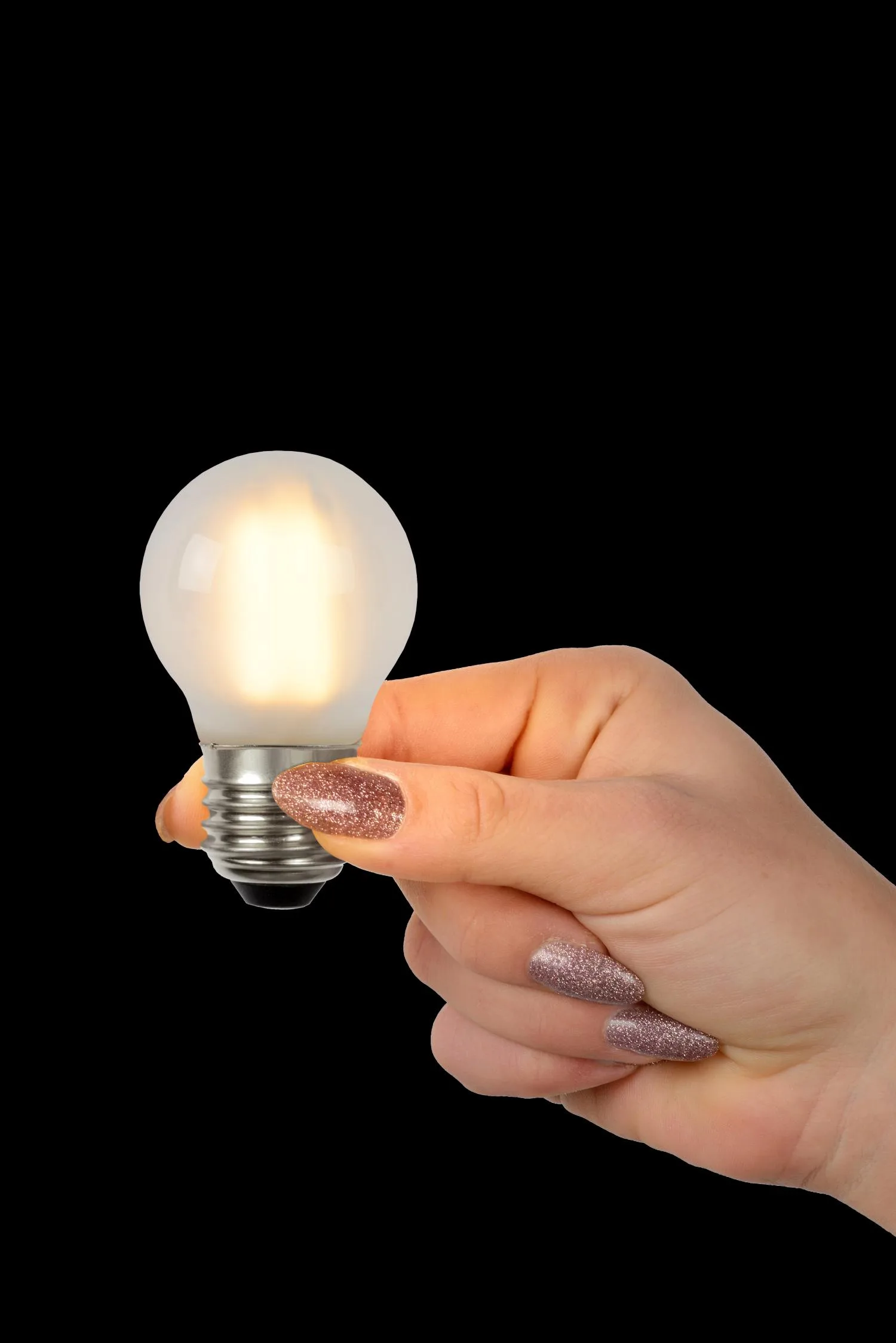 G45 - Žiarovka s vláknom - Ø 4,5 cm - LED tlmená - E27 - 1x4W 2700K – Obrázok 8