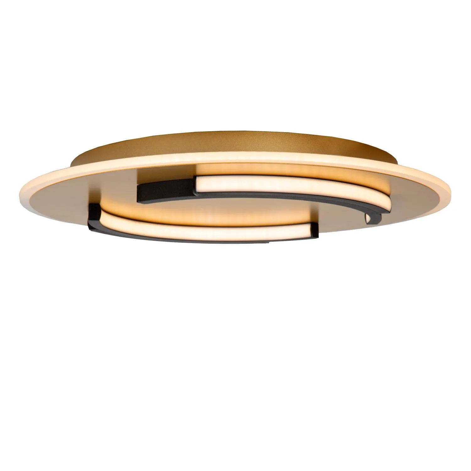 ANDREAS – Stropné svietidlo na zapustenie – Ø 39,6 cm – LED – 1x30 W, 2700 K – matná zlatá / mosadz – Obrázok 5