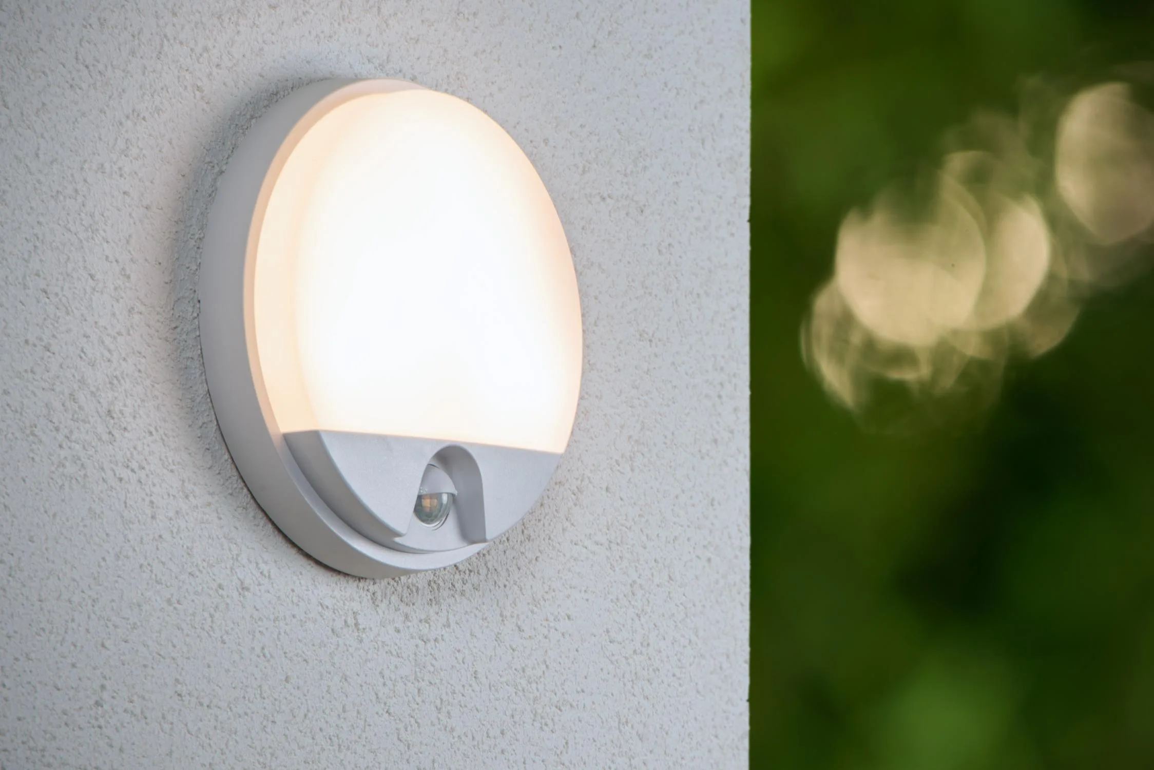 HUPS IR - Nástenné svetlo vnútorné/vonkajšie - Ø 21 cm - LED - 1x10W 3000K - IP54 - pohybový senzor – Obrázok 5