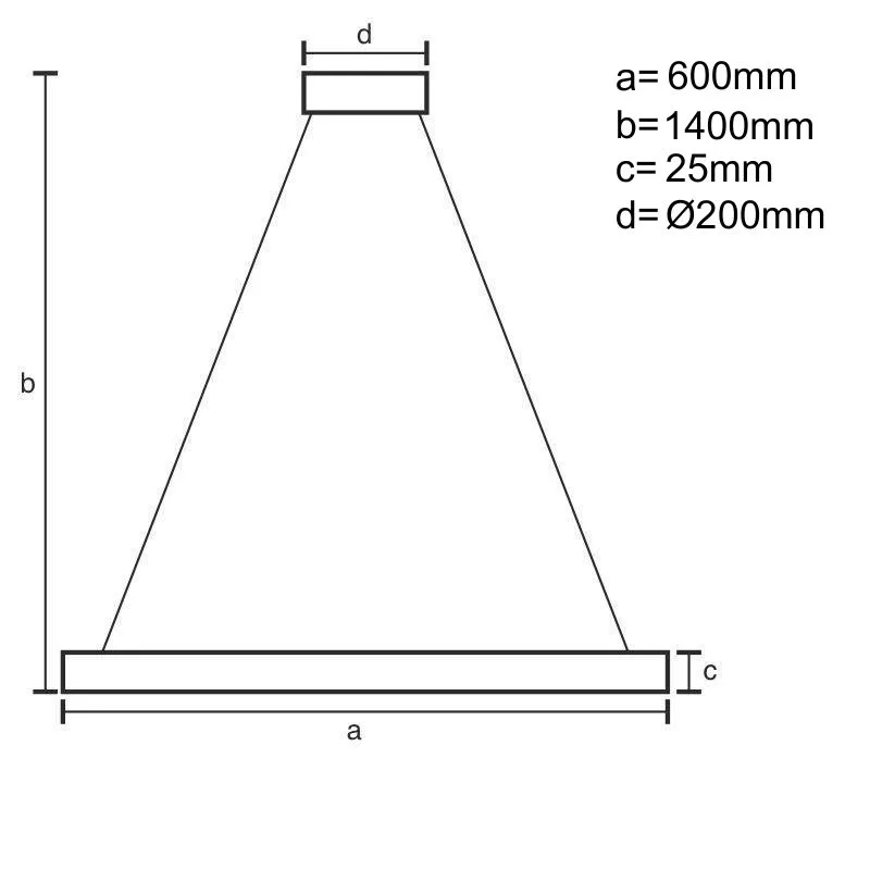 LED visiace svietidlo + diaľkový ovládač 75W - J4341/B – Obrázok 12