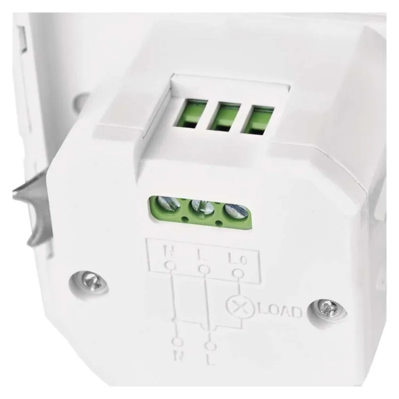 PIR senzor (pohybové čidlo) IP20 1200W, biela – Obrázok 12