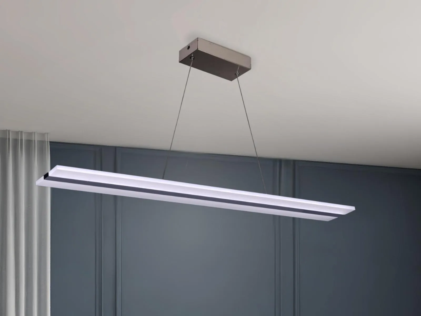 LED visiace svietidlo + diaľkový ovládač 50W - J4304/CH – Obrázok 7