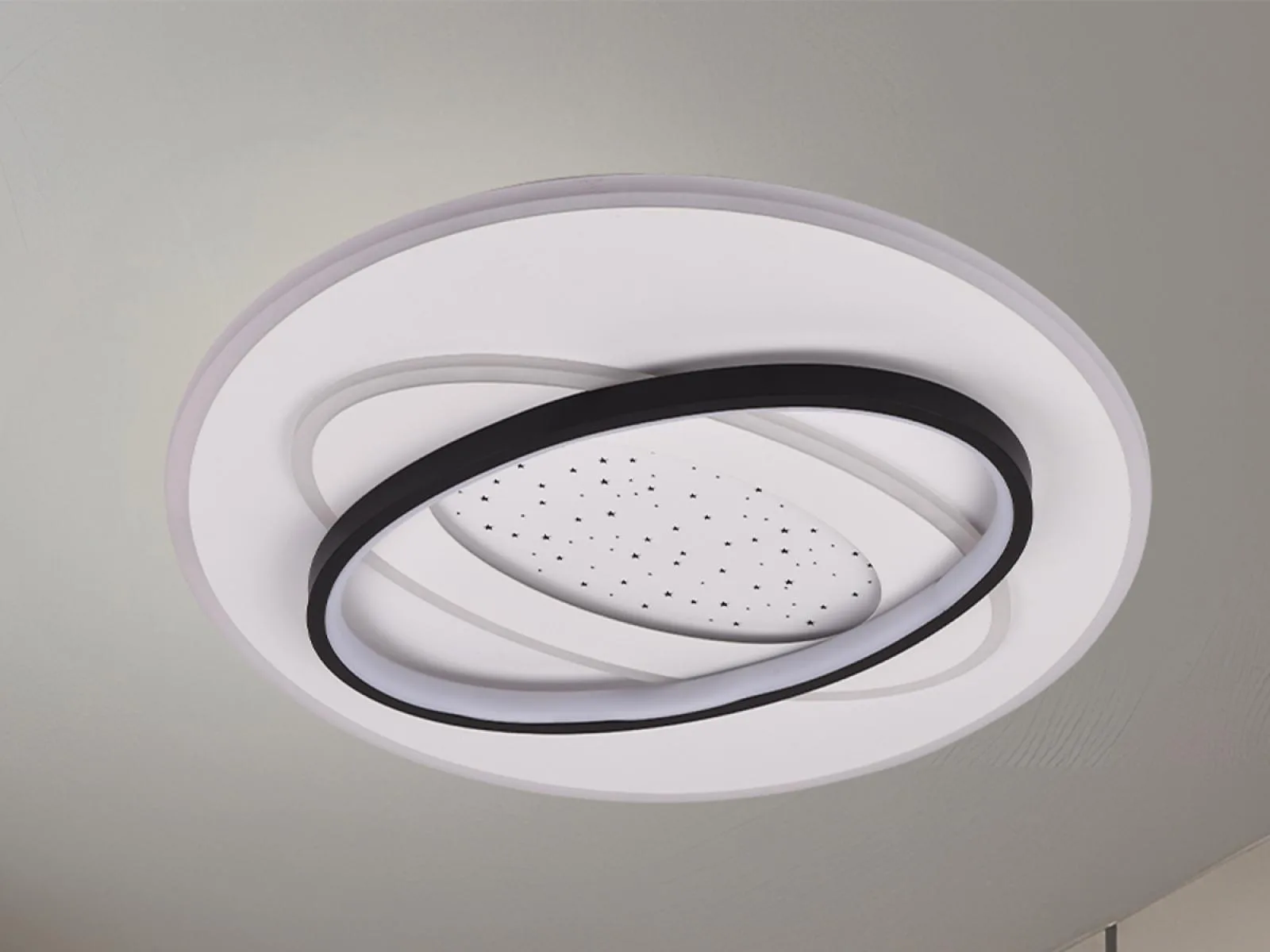 LED stropná lampa + diaľkový ovládač 90W - J1359/W