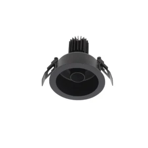XDRILL RIM REC. FITTING 1x9W CENTRAL 220-240V AC CRI.90 IP20 UGR<10 18° MBK