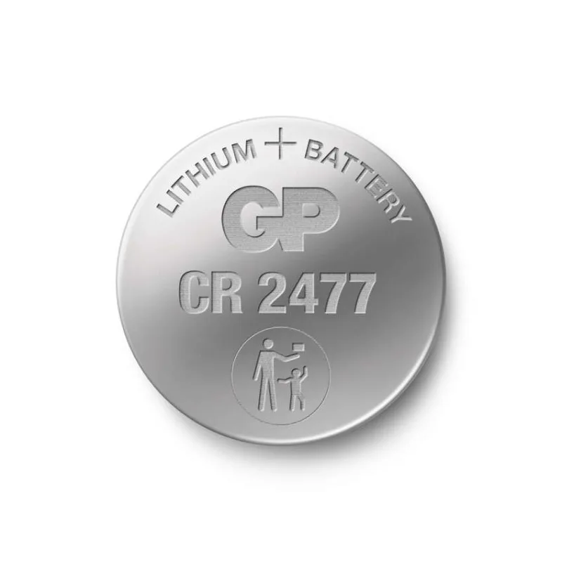 Lítiová gombíková batéria GP CR2477, 1 ks – Obrázok 2