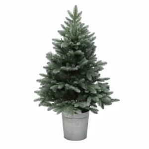 Umelý vianočný stromček s LED osvetlením, na batérie, výška 90 cm
