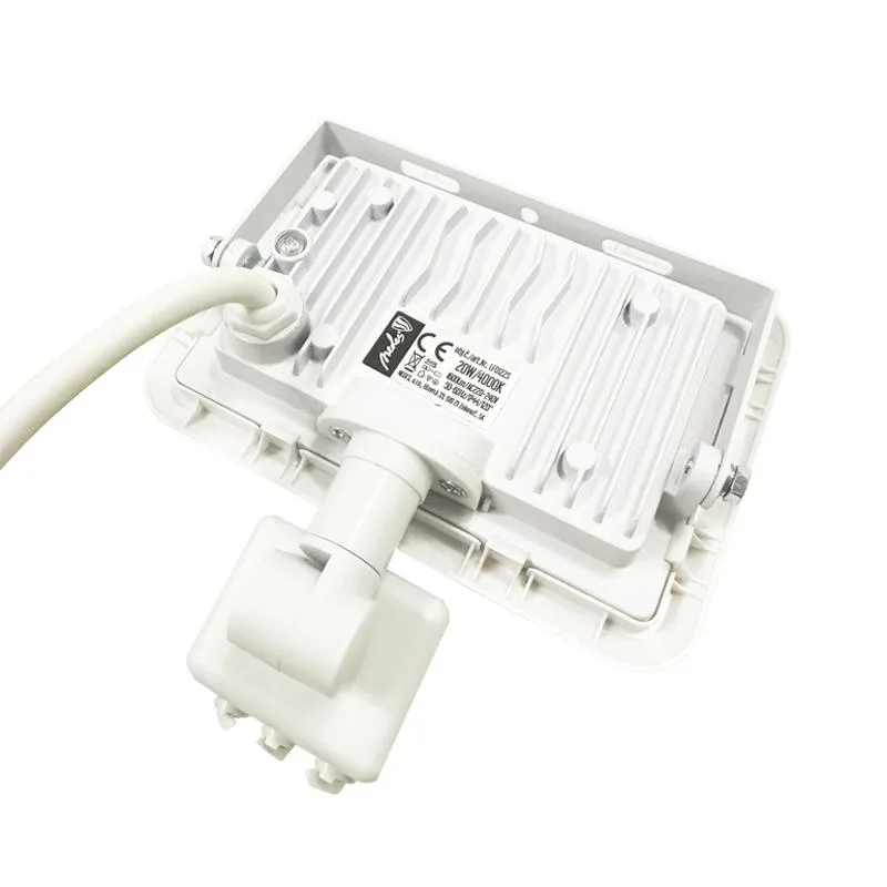 Vonkajší biely LED reflektor 20W / 4000K - LF0122S – Obrázok 2