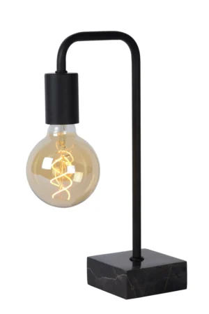 LORIN - Stolná lampa - 1xE27 - Čierna