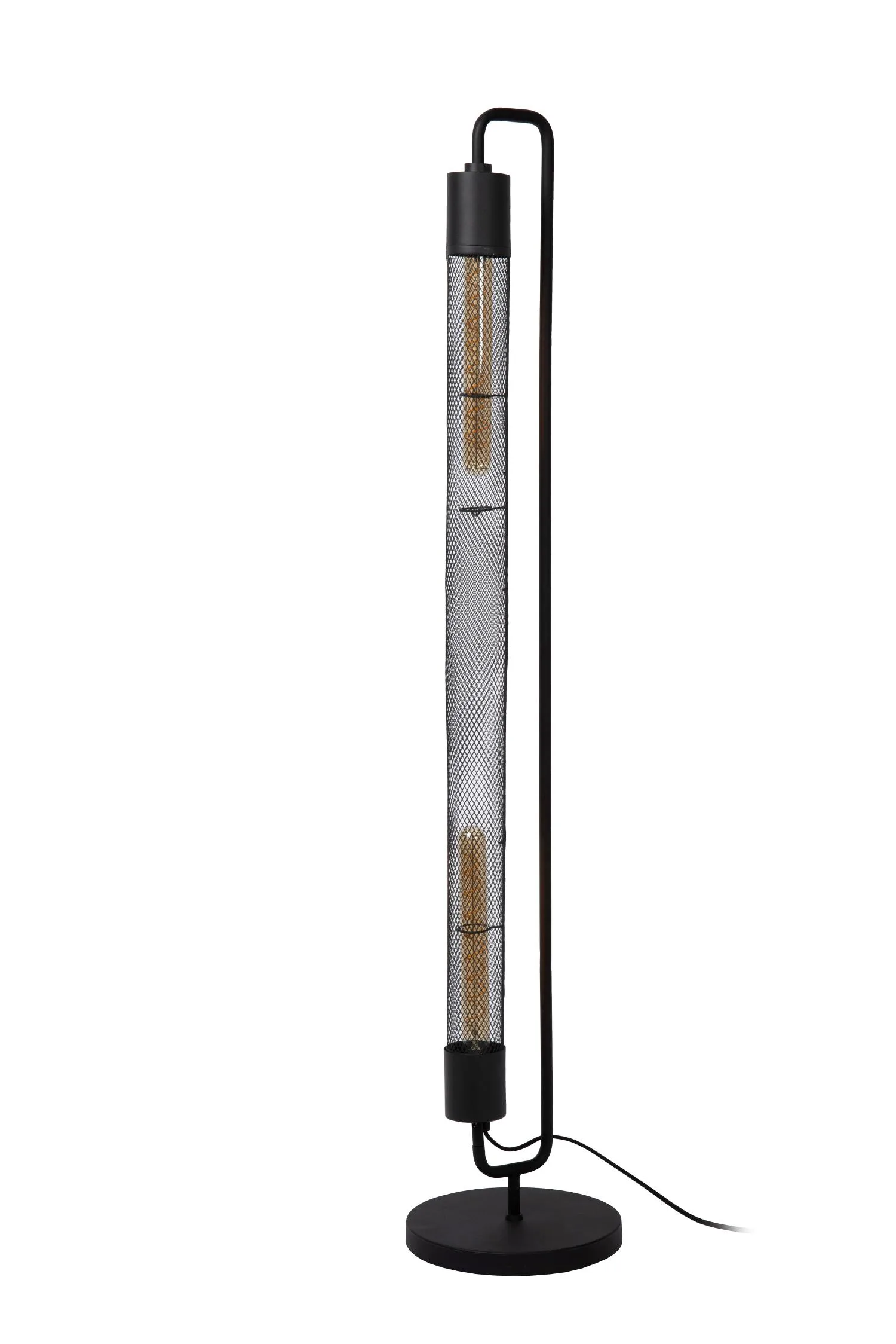 CALIXT – Stojaca lampa – 2xE27 – Čierna – Obrázok 2