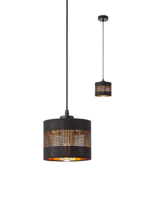 FLINT SU 1X42W E27 závesné okrúhle