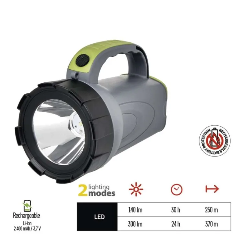 LED nabíjacie svietidlo P2311, 300 lm, 2400 mAh – Obrázok 6