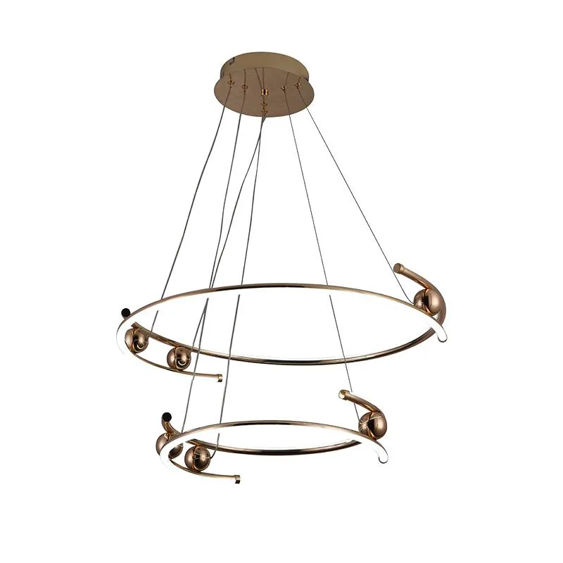 LED závesné svietidlo + diaľkový ovládač 80W - J4346/GCH – Obrázok 3