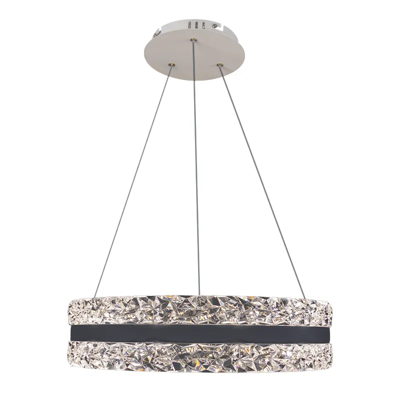 LED luxusné závesné krištáľové svietidlo s diaľkovým ovládačom 80W - TA2303/W – Obrázok 10