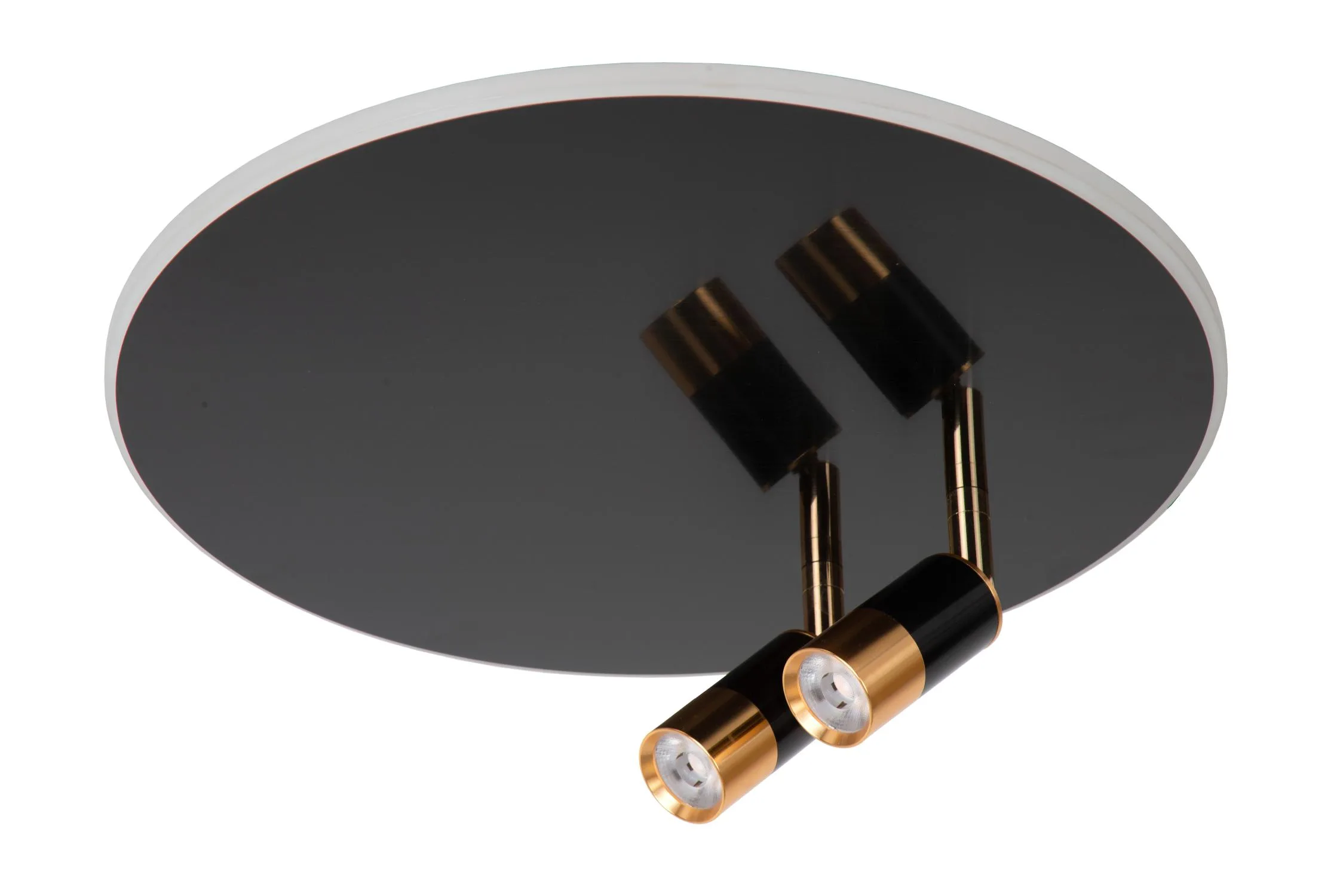 JUBEL - Zapustené stropné svetlo - Ø 40 cm - LED - CCT - 2500K/3000K - Gun Metal – Obrázok 2