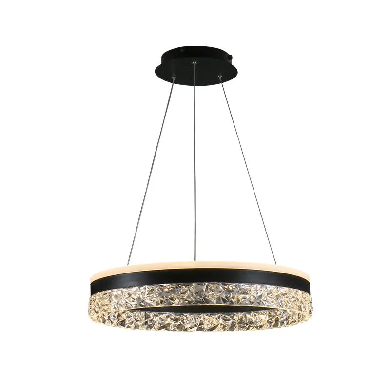 LED luxusné závesné krištáľové svietidlo s diaľkovým ovládačom 80W - TA2301/B – Obrázok 6