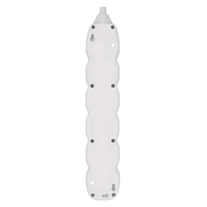 Predlžovací kábel 3 m / 6 zásuviek / biely / PVC / 1,5 mm2 – Obrázok 10