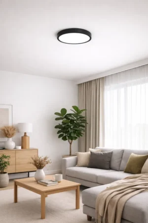 LED svietidlo 24W 185-250V čierne 3000/4000/6500K