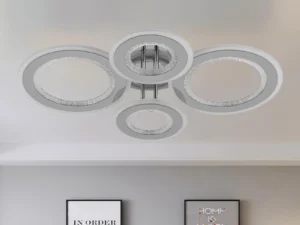 LED stropné svietidlo s diaľkovým ovládačom 100W - J3346/CH