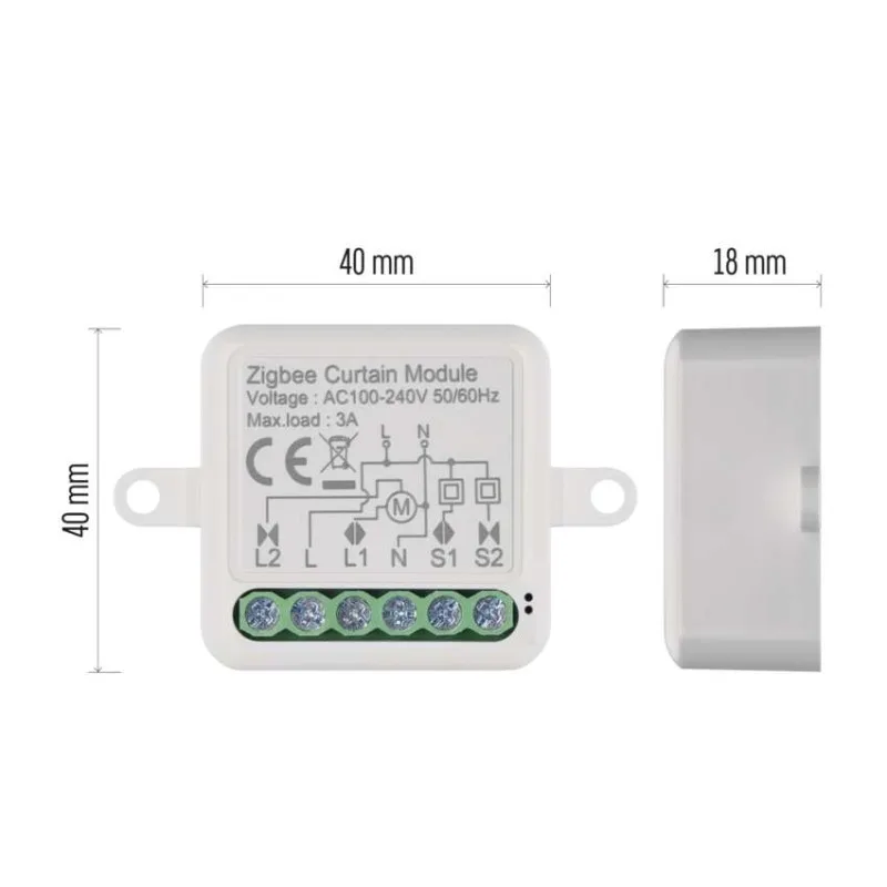 GoSmart modul motora IP-2121CZ, ZigBee, 1-kanálový – Obrázok 19