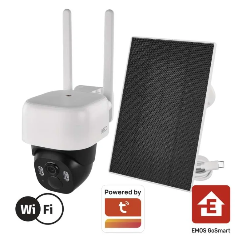 GoSmart Vonkajšia batériová kamera IP-1200 WASP s WiFi a solárnym panelom – Obrázok 27