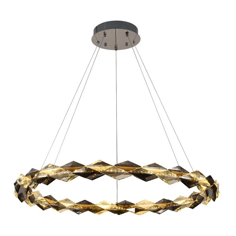 LED závesné svietidlo na lanku + diaľkový ovládač 55W - J6328/CH – Obrázok 6