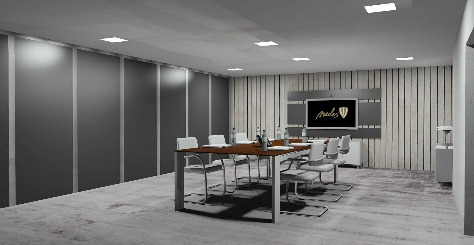 LED vsadený panel 24W / PS / SMD / 4000K / WH - LPL225 – Obrázok 2