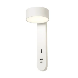 SADES AP LED 6W 3000K WH – Ø8 š8 v15 cm