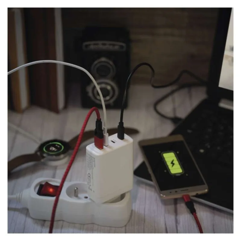 Univerzálny USB adaptér GaN do siete PD 120 W max. – Obrázok 13