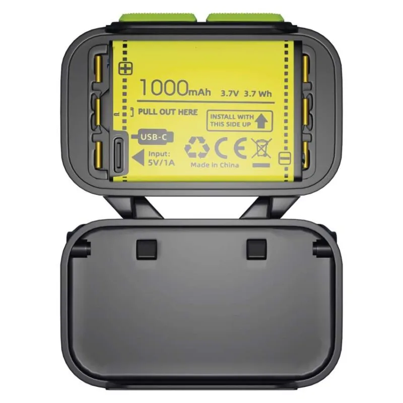 LED nabíjacia čelovka P3546, 550 lm, Li-Pol 1000 mAh / 3× AAA – Obrázok 22