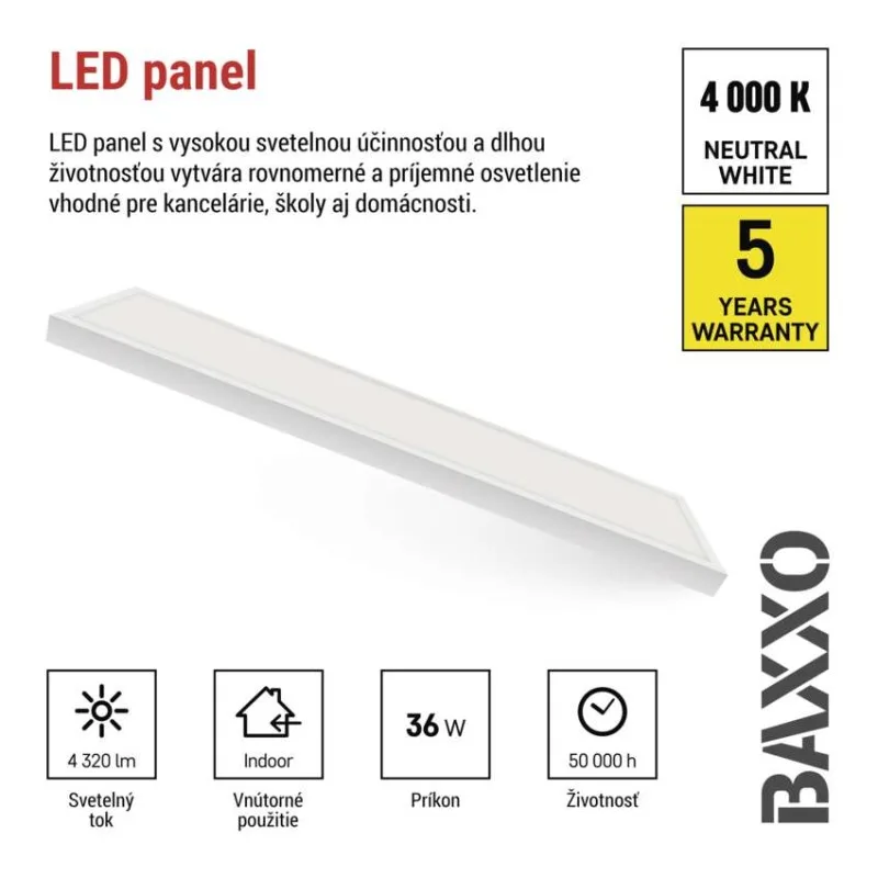 LED panel BAXXO – Obrázok 43