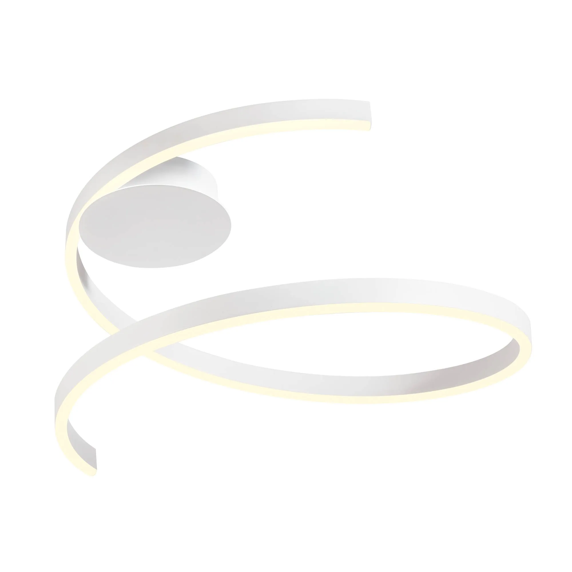 SCROLL PL LED stropné – Ø60 v28 cm