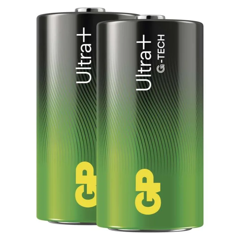 Alkalická batéria GP Ultra Plus LR14 (C), 2 ks – Obrázok 7
