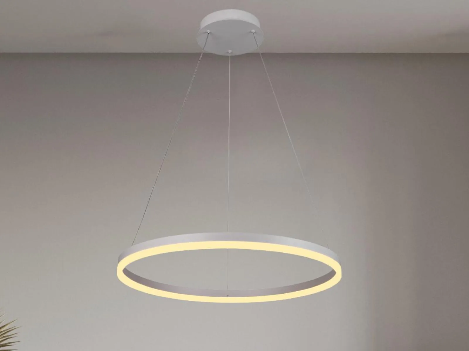 LED závesná lampa na lanku + diaľkový ovládač 42W - J4308/W – Obrázok 9